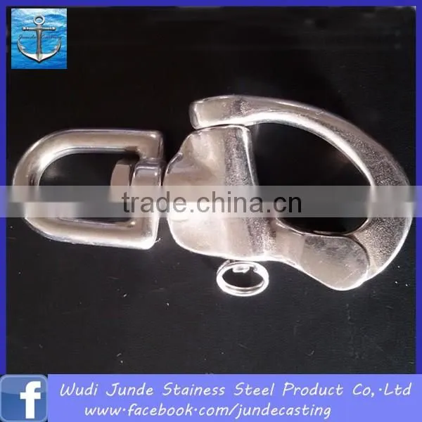 Stainless Steel Fixed Eye Snap Shackles photo-2
