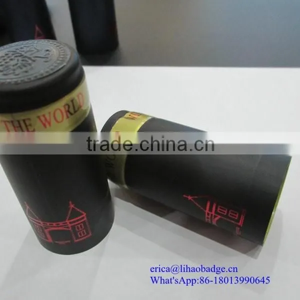 PVC Heat Shrink Wine Capsule,metal Label photo-3