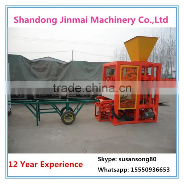 Electric or Diesel Engine Block Machine,Hollow Block Making Machine With Conveyor Belt photo-2