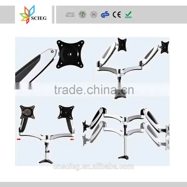 Aluminum Structure Desk Bracket Monitor Arm Monitor Mounts photo-4