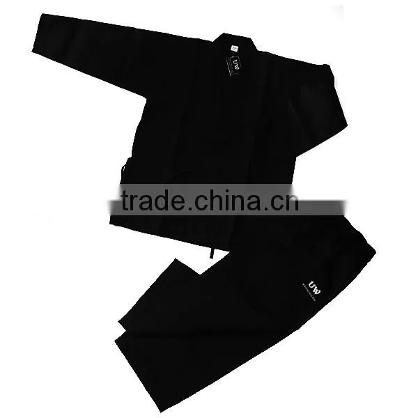 UWIN Black Traditional Custom for Adults Taekwondo Uniform photo-3