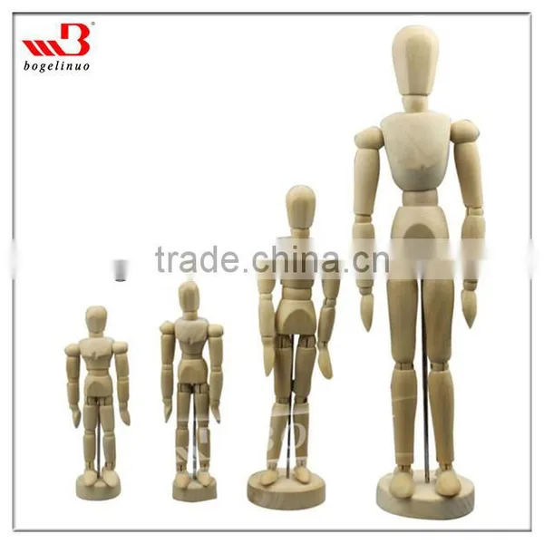 Rotatable Artist Drawing Wooden Human Body Manikin Wooden Manikin Art Manikin
