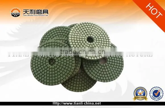 Resin & Diamond Material Abrasive Polishing Pads