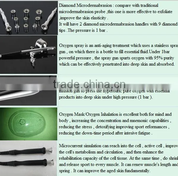 NL-OXY500 Multifunction 5 in 1 Oxygen Peel Facial Therapy Wrinkle Removal Skin Rejuvenation photo-2