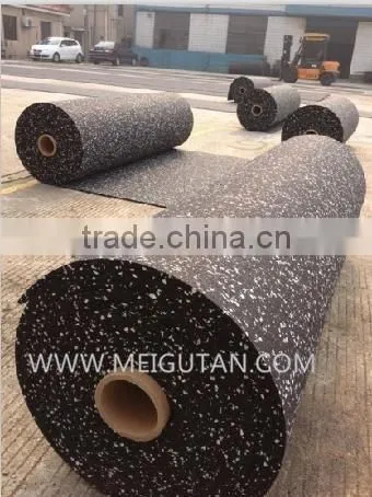 Colorful EPDM Granules Gym Rubber Flooring