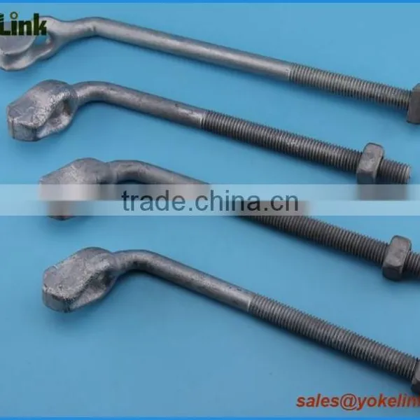 Carbon Steel HDG Angle Thimbleye Bolt photo-2