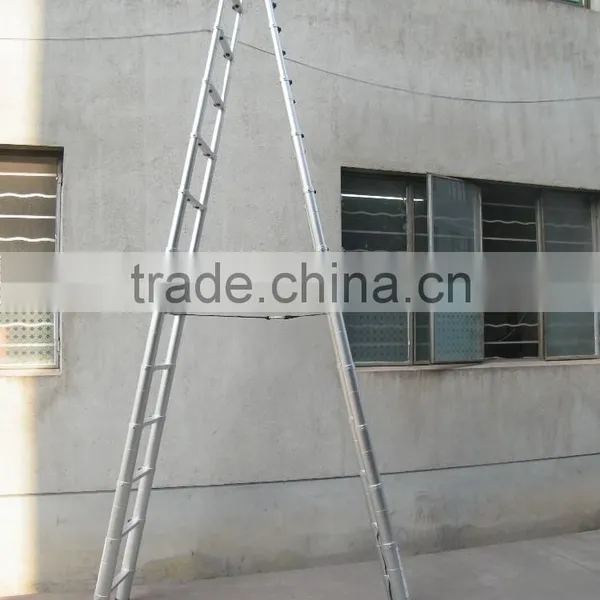 Multi-purpose Aluminium Telescopic Ladder 5m With EN131 photo-3