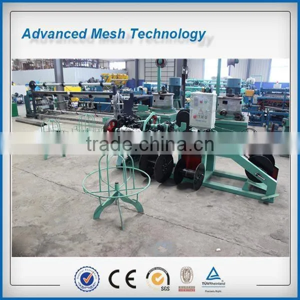 Automatic Galvanized Double Steel Wires Twisted Barbed Wire Making Machines JIAKE Factory photo-2