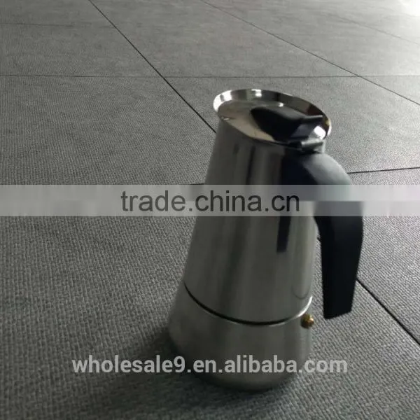 2017 Stailess Steel 6 Cups Moka Espresso Latte Percolator Stove Top Coffee Maker Pot Fashionable Coffee Maker photo-3