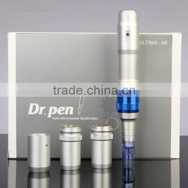 2017 Newest Rechargeable Microneedle Nano Dr.pen With Replaceable Needle Cartridge Ultima A6 Electric Dermapen photo-3