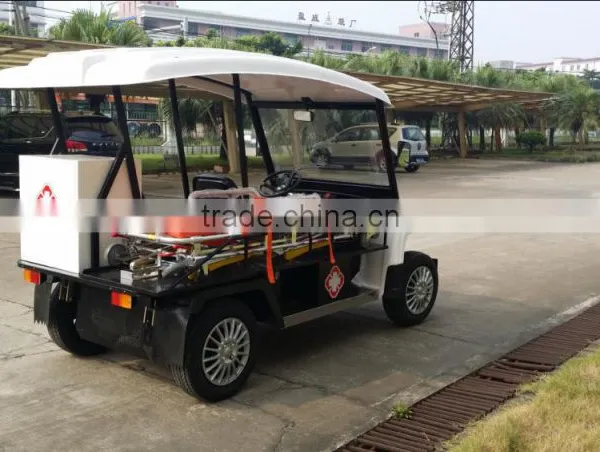 Guangzhou Unique Latest Ambulance Golf Car Battery Operated Utility Vehicle photo-3