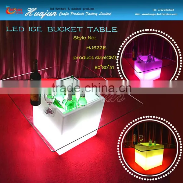 Remote Control Rechargeable Battery Led Ice Bucket photo-4
