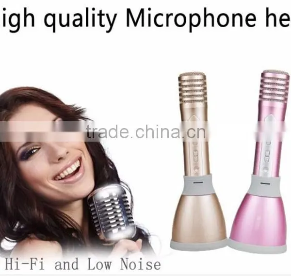 KM660 KTV Karaoke Portable Bluetooth Microphone Mini Portable Karaoke Microphone With Amplifier and Speaker photo-2