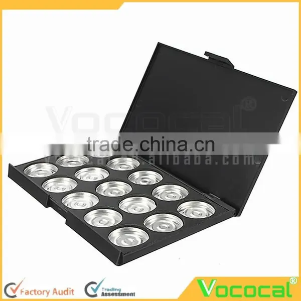 DIY 15 Colors 26mm Empty Cosmetics Makeup Concealer Blusher Eyeshadow Eye Shadow Aluminum Palette Pans Case Box photo-3