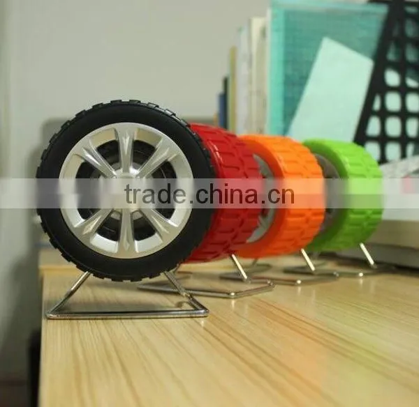 Multimedia Computer Personality Tires Small Speakers USB Power Supply Without Driver Mini Portable Audio photo-2