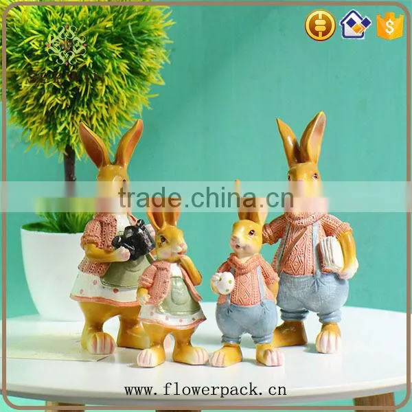 Creative Resin Rabbit Household Decorations and Decorations photo-5