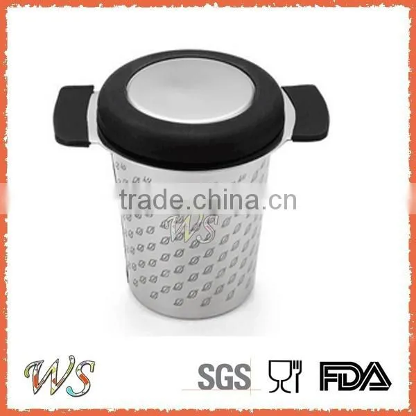 WS-IF004 Stainless Steel Tea Infuser With Silicone Handle/Tea Cup photo-4