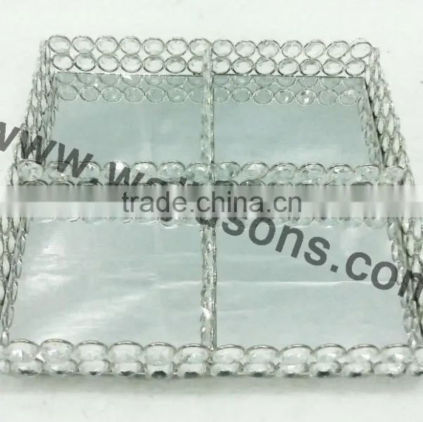 Crystal Square Tray, Crystal Tray photo-3