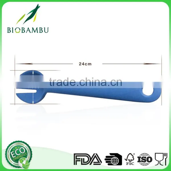 Practical Diswasher Safe Traditional Bamboo Fiber Melamine Fork photo-4