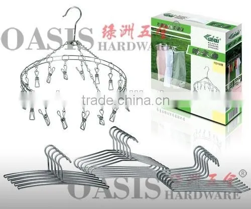 Wire 201 Stainless Steel Foldable Drying Cloth Hanger/cloth Rack photo-3