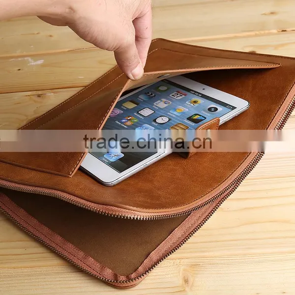 Manufacture Leather Laptop Bag for Travel Accessories, for Multifunction Laptop Bag photo-4