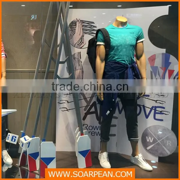 Wooden Window Display Material Visual Merchandising Display Props photo-2
