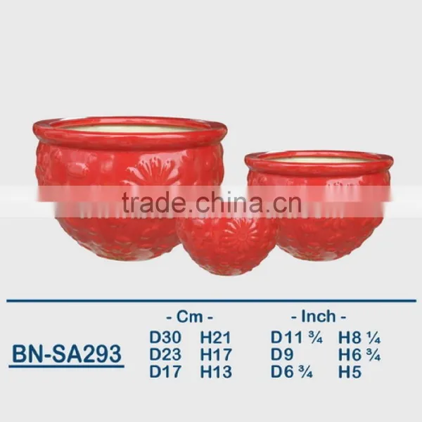 Vietnamese Ceramic Glazed Indoor Pot/ Indoor Planter BN-SA291 photo-6