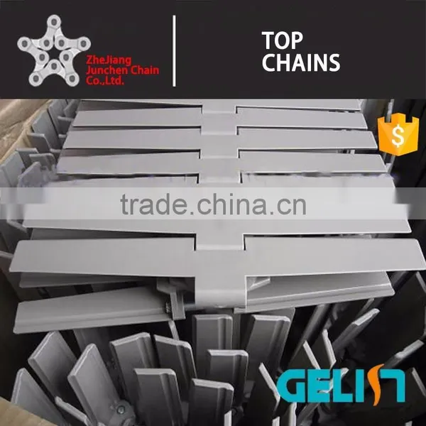 882TAB Plastic Plate Conveyor Belt for Bottles photo-3