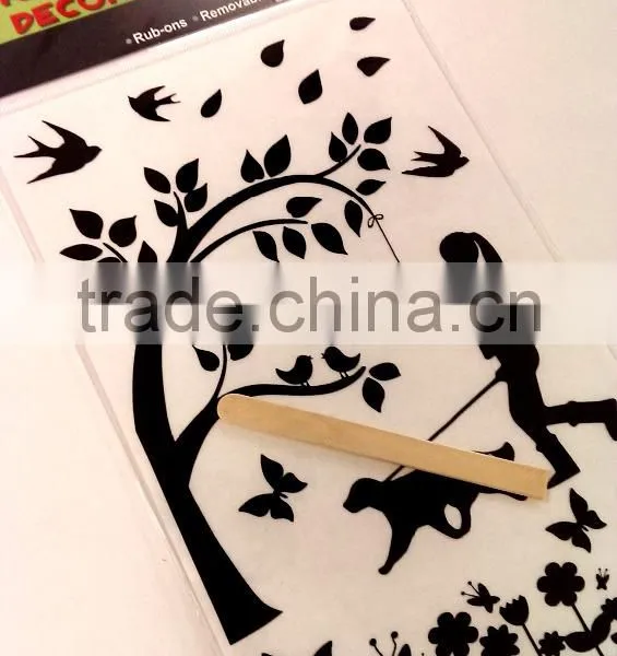 Custom Decorative Rub On Transfer Sticker, Switch & Socket Decorations photo-2