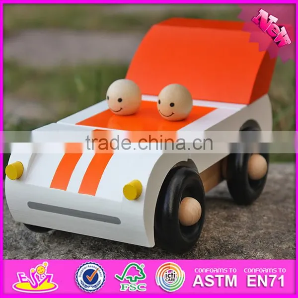 2016 New Design Kids Funny Wooden Toy Cars for Boys W04A325 photo-5