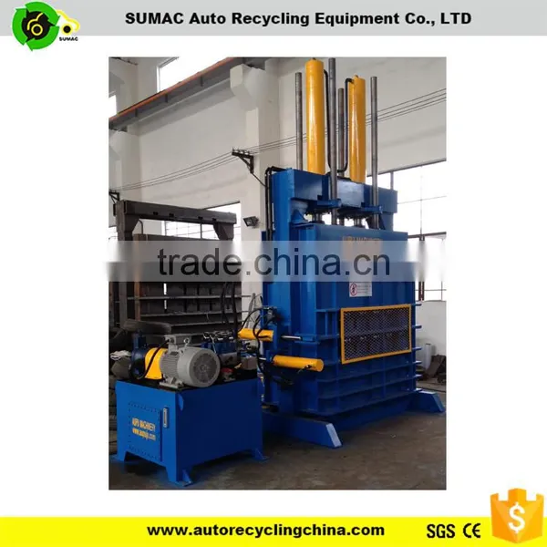 Baling Machine to Compress Waste Tires photo-2