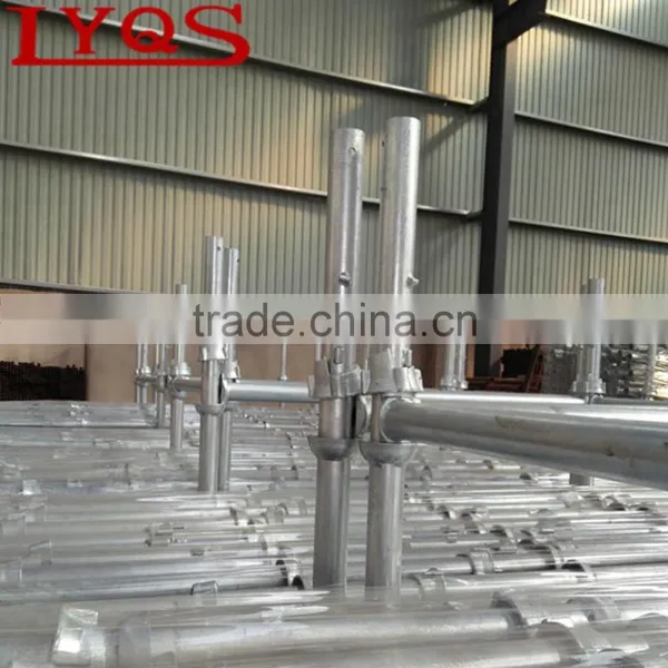 Civil Construction Cuplock Scaffolding System Standard With Board Bracket Cuplock Ledger for Building Materials photo-4