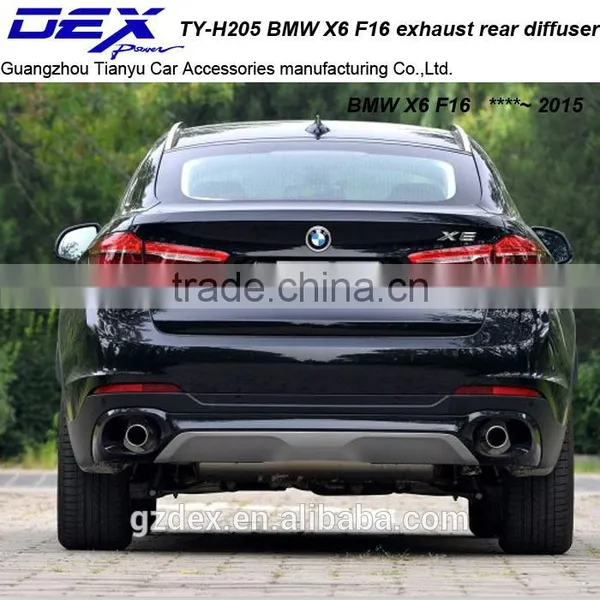 Auto Parts B~MW X6 F16 Exhaust Rear Diffuser photo-4