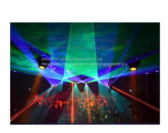 RGB Animation Laser Light Show Equipment With 100kHz photo-4