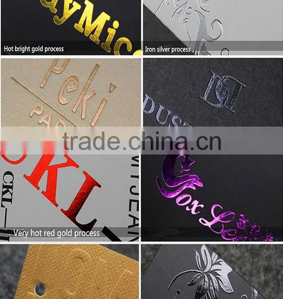 2017 Printed Luxury Design Black China Hang Tags photo-6
