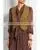 High Quality Women Sweet Brown Slim Fit Fringe Suede Vest photo-2