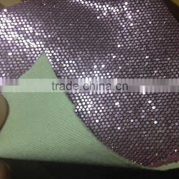 Hot Sale PVC Glitter Leather Wholesale for Shoes and Bags photo-2
