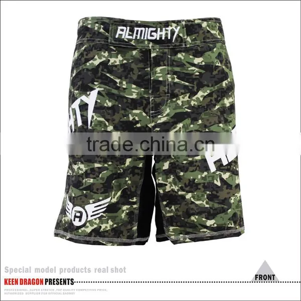 GREEN CAMO FIGHT SHORTS CUSTOM PRINTING MAKE YOUR OWN STYLE MMA SHORTS photo-3