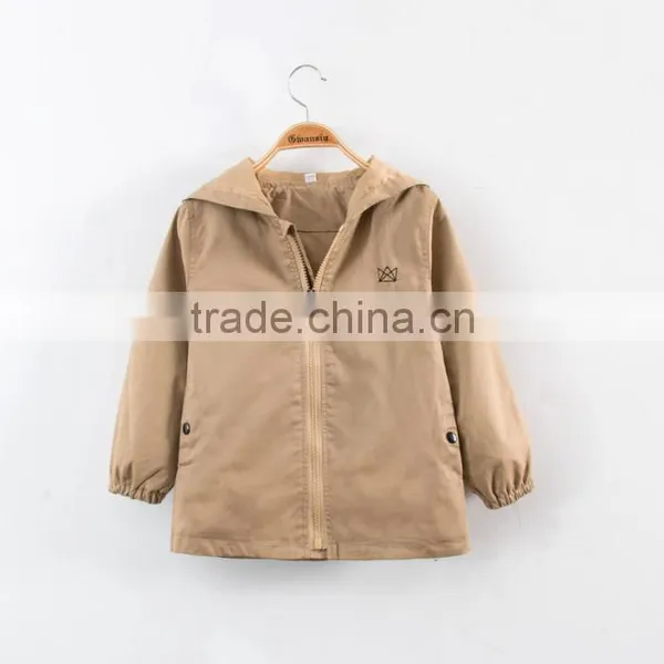 Zm40660b Boutique Outfits Kids Trench Coat Children Coats and Jackets photo-4