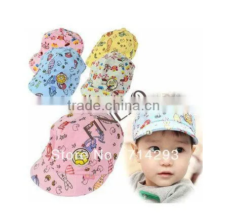 Cute Rabbit Animal Pattern Unisex Children's Baby Soft Brim Hat Baseball Cap Peaked Cap 11276