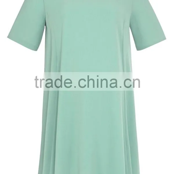 Fashion Embellished Trim Swing Maternity Dress Wear photo-2