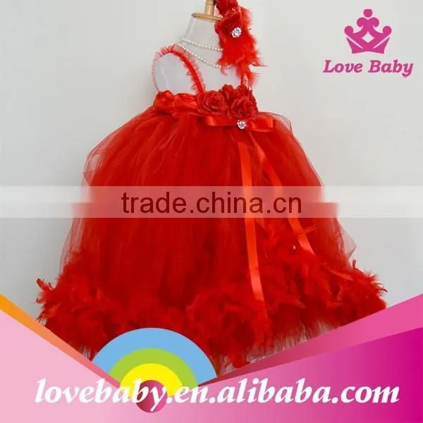 Baby Wedding Flower Dress Children Chiffon Dress LBE4092292 photo-2