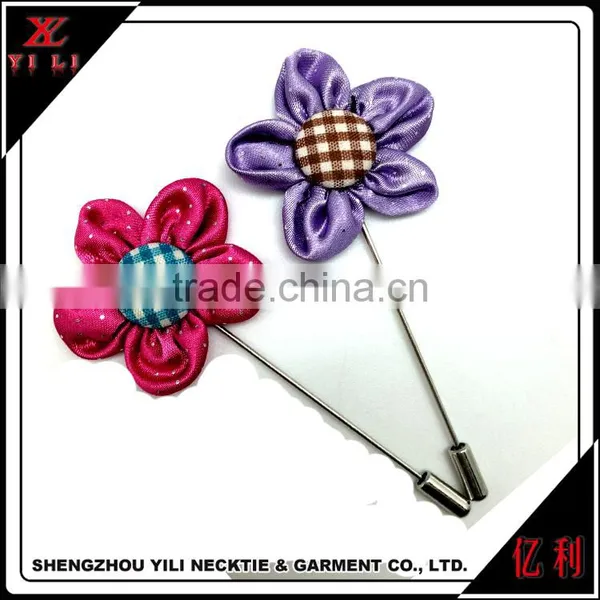 Men's Lapel Flower Handmade Boutonniere Pin for Suit photo-3