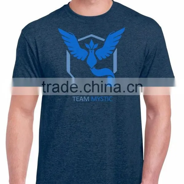 2016 Walson Pokemon Go Team Valor Team Mystic Team Instinct Pokeball Nerd Tshirt, Tee photo-2