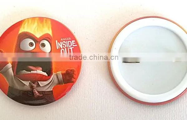 Inside Out Cartoon Characters Decorative Breastpin photo-5