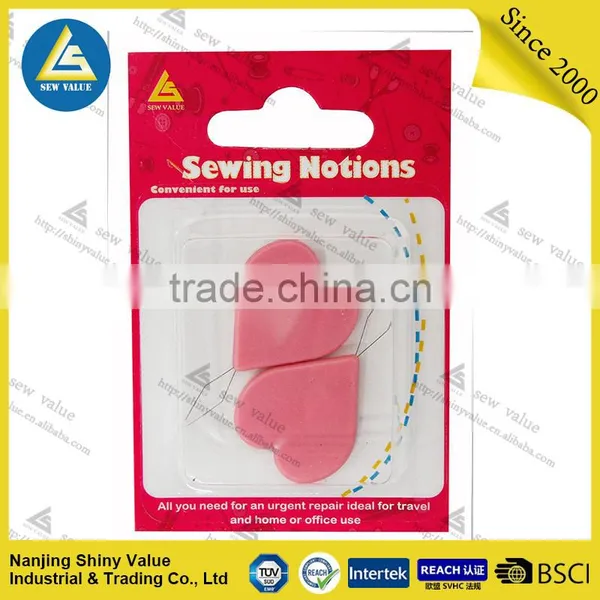 3-pack Pink Ps&steel Wire Material Portable Sewing Needle Threader for Household Sewing Use photo-5
