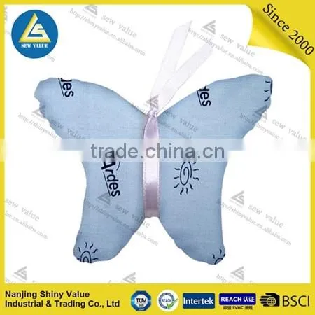 Butterfly Shape Custom Printing Type Sewing Pin Cushion With Ribbon photo-2