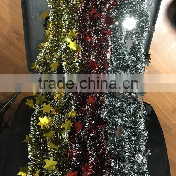 Christmas Tinsel Garland for Party Christmas Sling photo-2