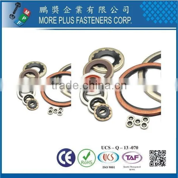 Taiwan Stainless Steel Bonded Seal Nitrile Rubber Seal NBR Seal photo-6