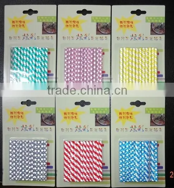High Visibility Customized Reflective Bicycle Rim Sticker for Bicycle Wheel photo-6